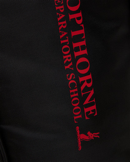 Black Boot Bag with Logo