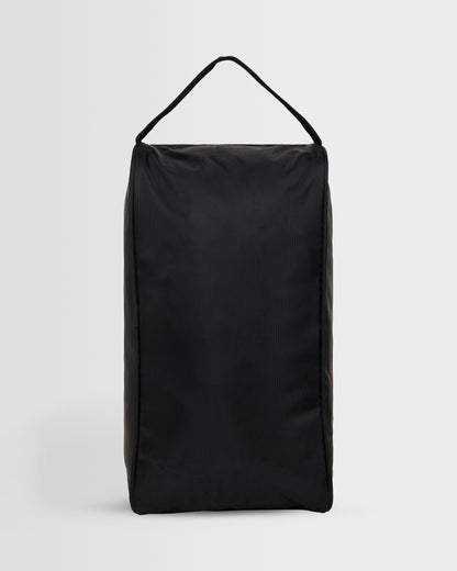 Black Boot Bag with Logo