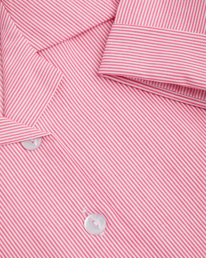 Girls Pink-White Summer Dress