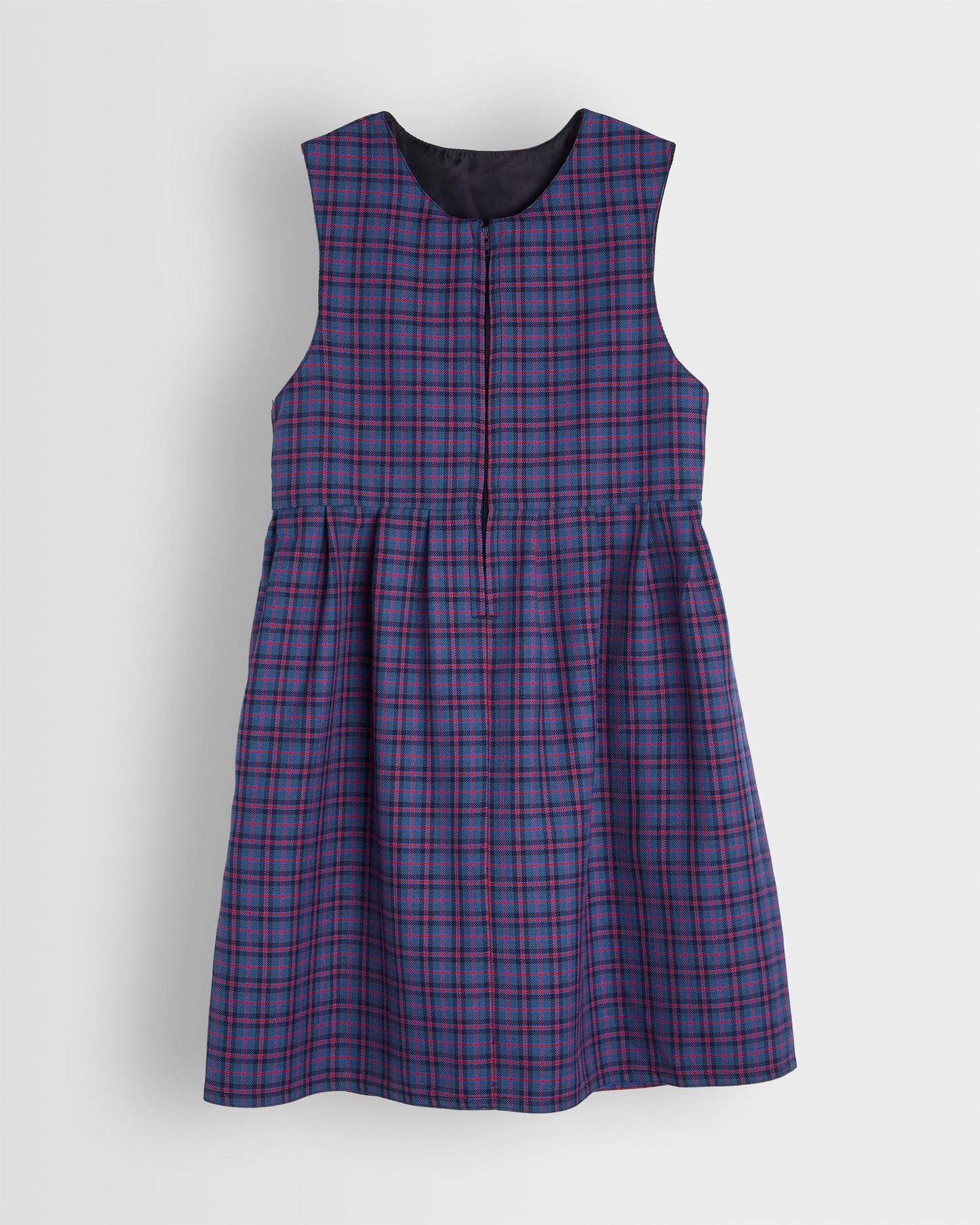 Girls Tartan Pinafore