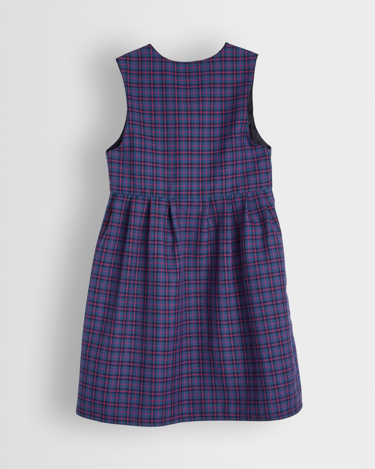 Girls Tartan Pinafore