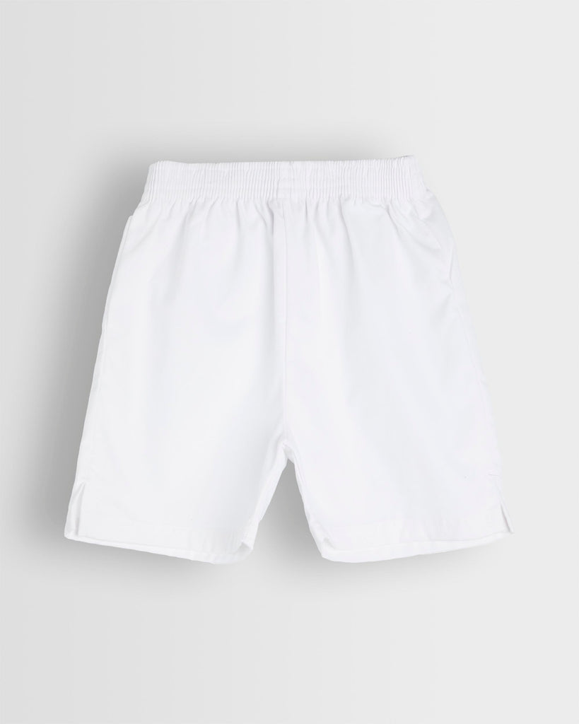 White PE Shorts
