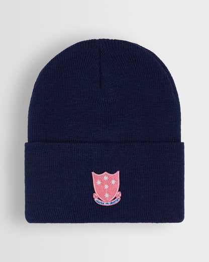 Unisex Navy Beanie Hat