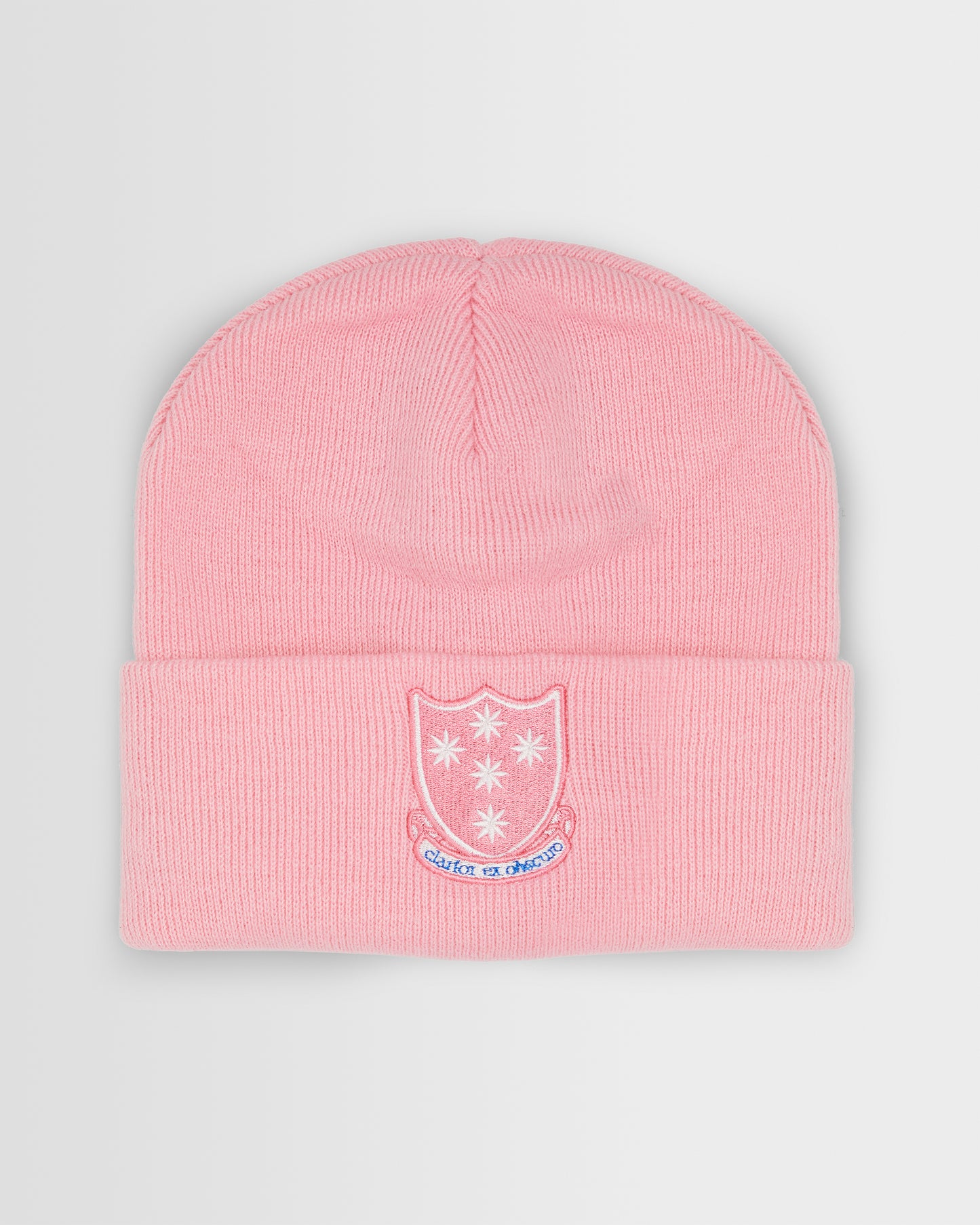 Unisex Pink Beanie Hat