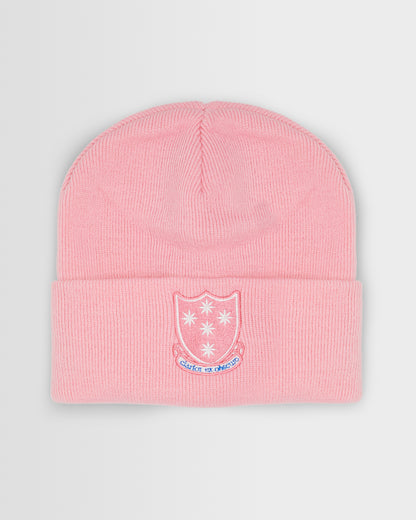Unisex Pink Beanie Hat