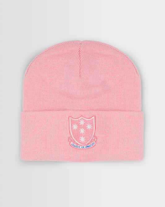 Unisex Pink Beanie Hat