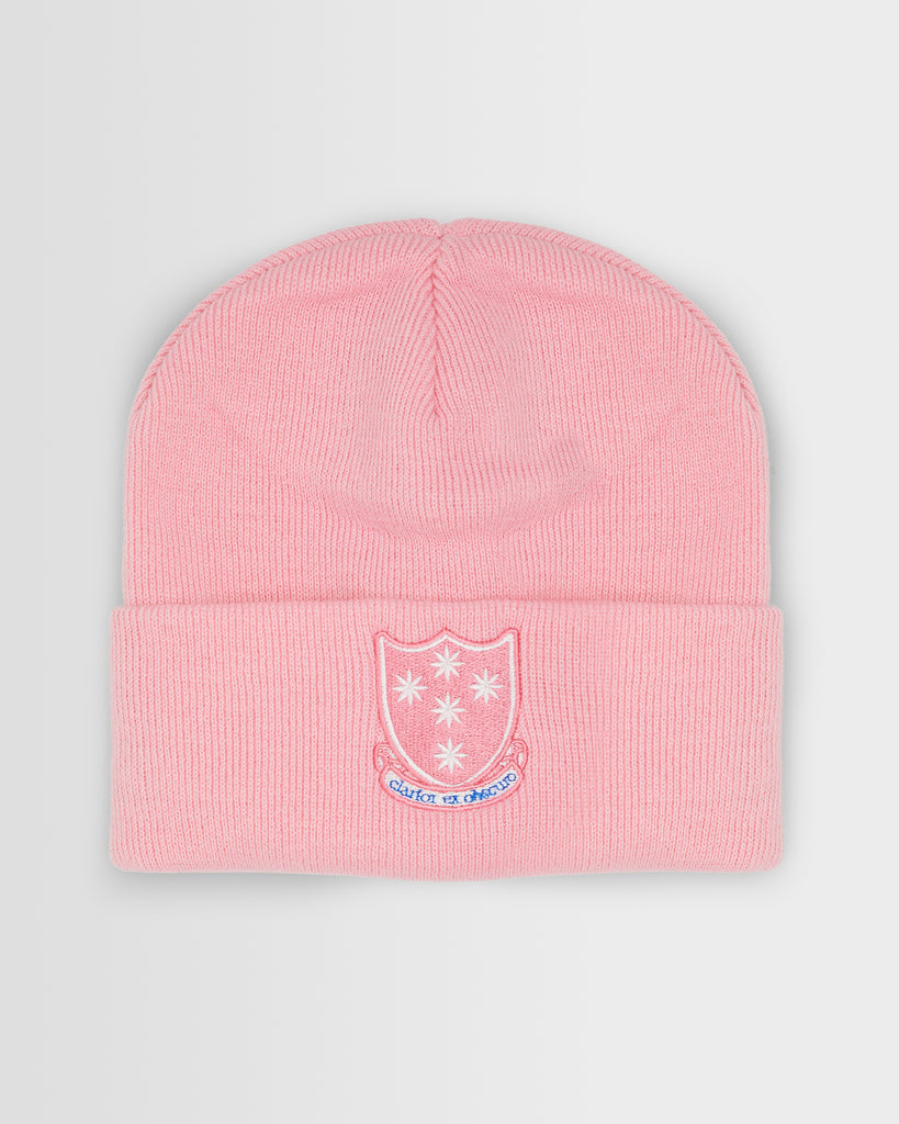 Unisex Pink Beanie Hat