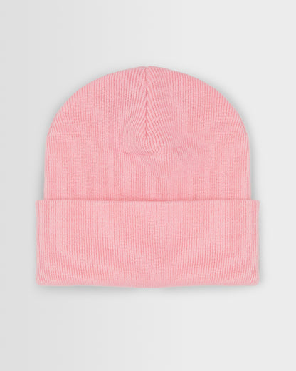 Unisex Pink Beanie Hat