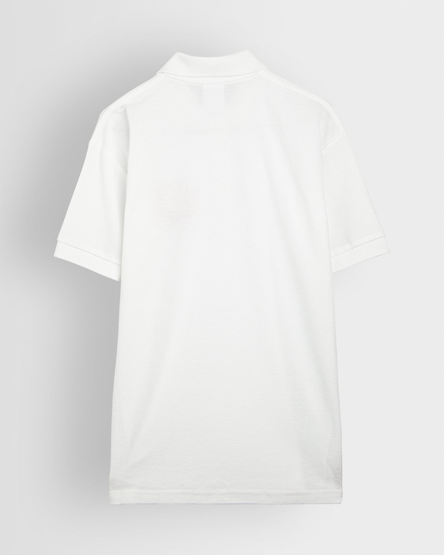 Unisex White PE-Tennis Shirt with Logo