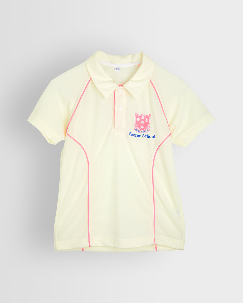 Unisex White Cricket Shirt