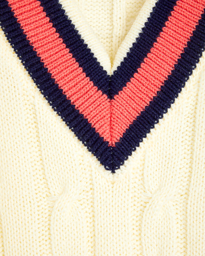 Unisex White Cricket Jersey