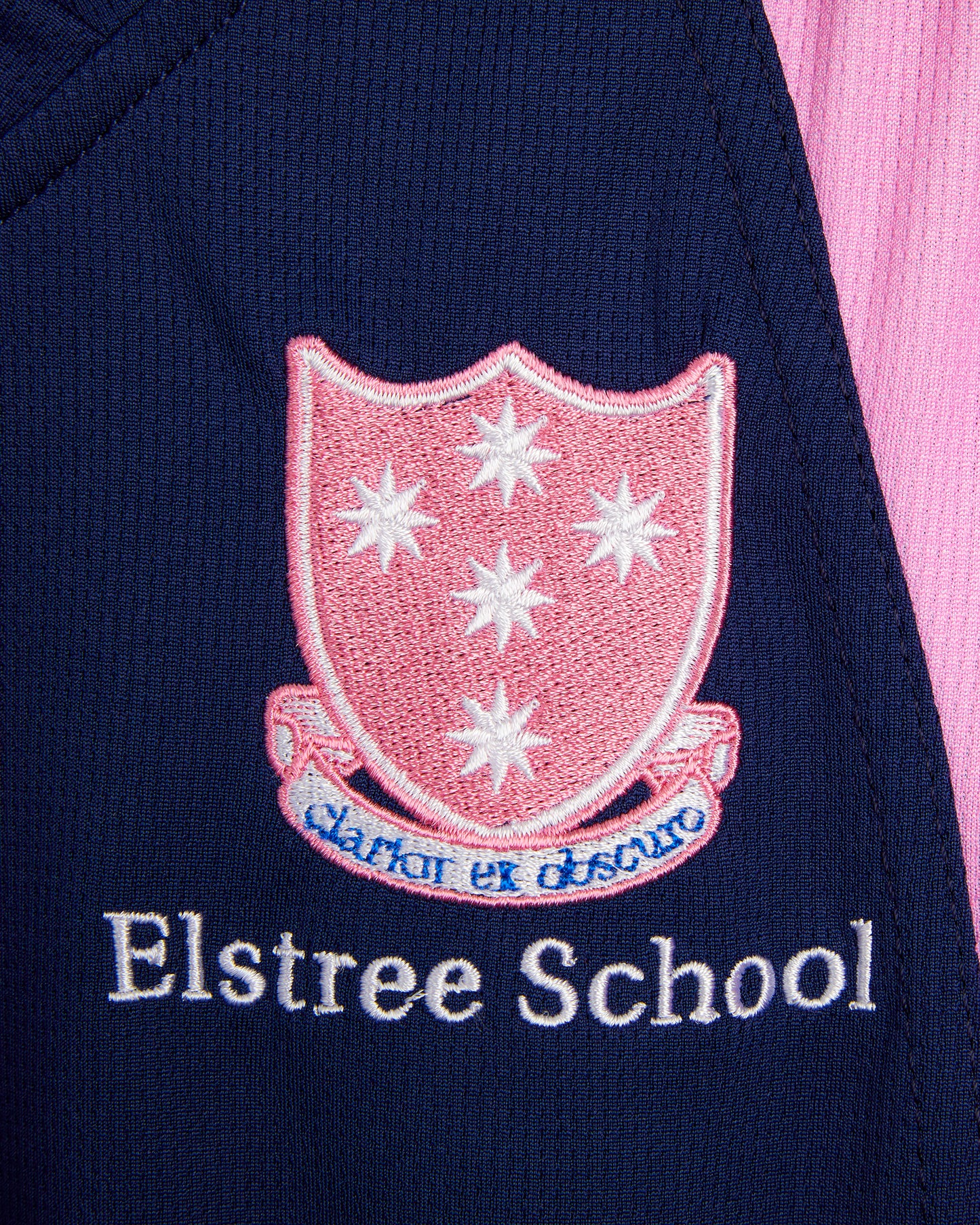 Girls Navy-Pink Hockey Top