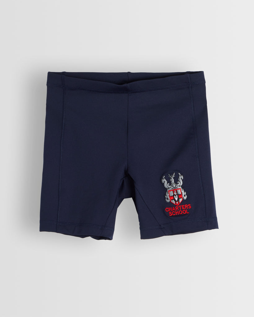 Unisex Navy Fitness Shorts- Years 10 to 11
