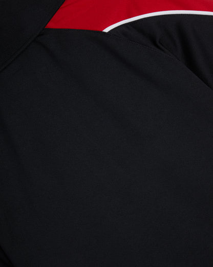 Boys Black-Red Sports Polo Shirt