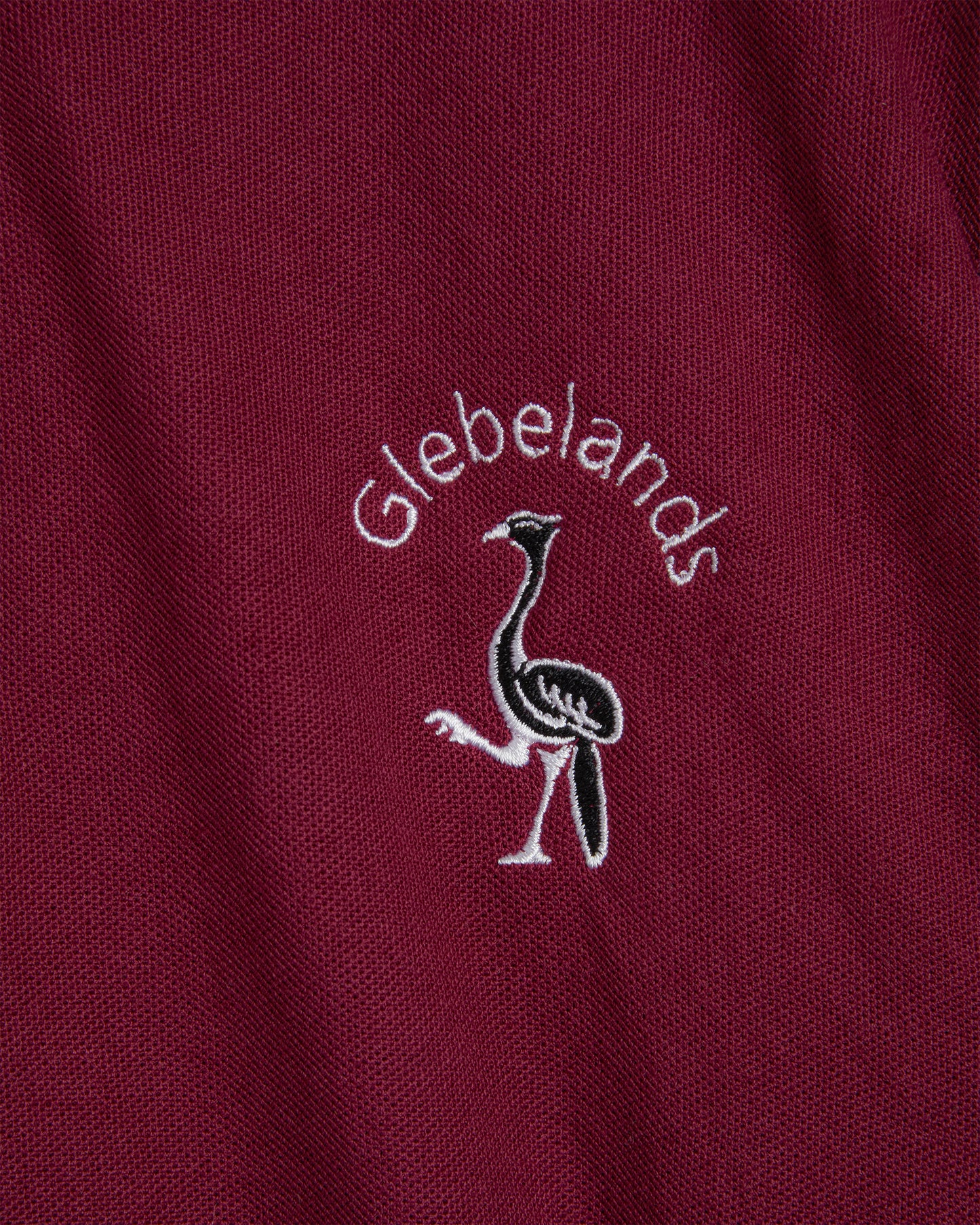 Unisex Maroon Summer Polo Shirt