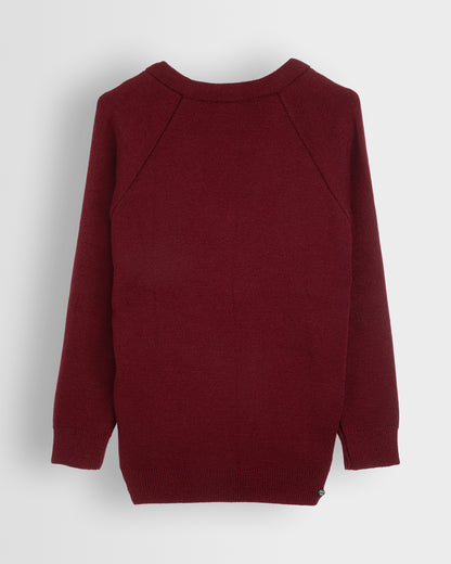 Unisex Maroon Pullover