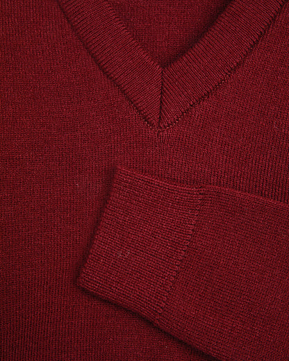 Unisex Maroon Pullover
