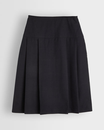 Girls Black Heavyweight Junior Skirt