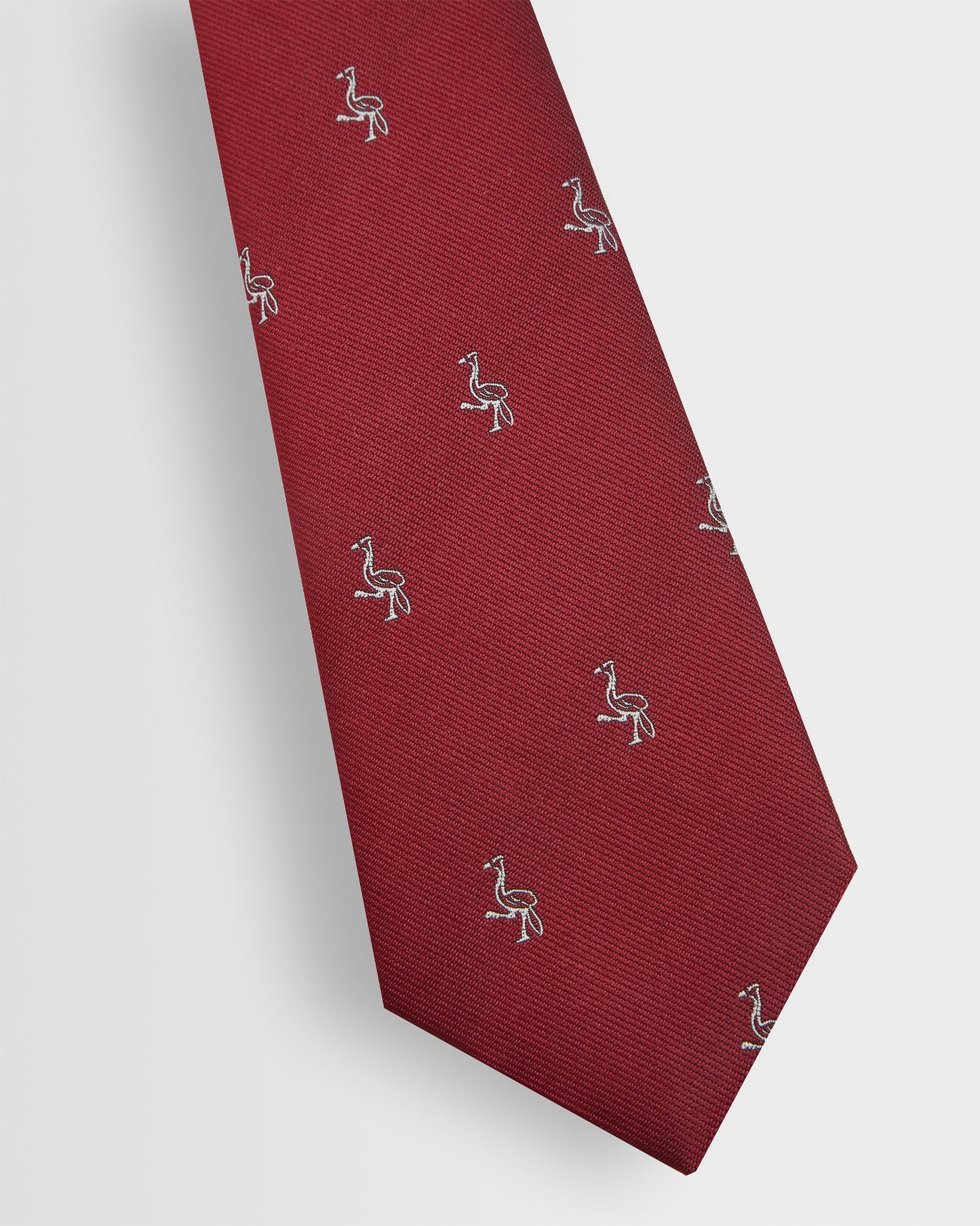 Unisex Maroon Tie