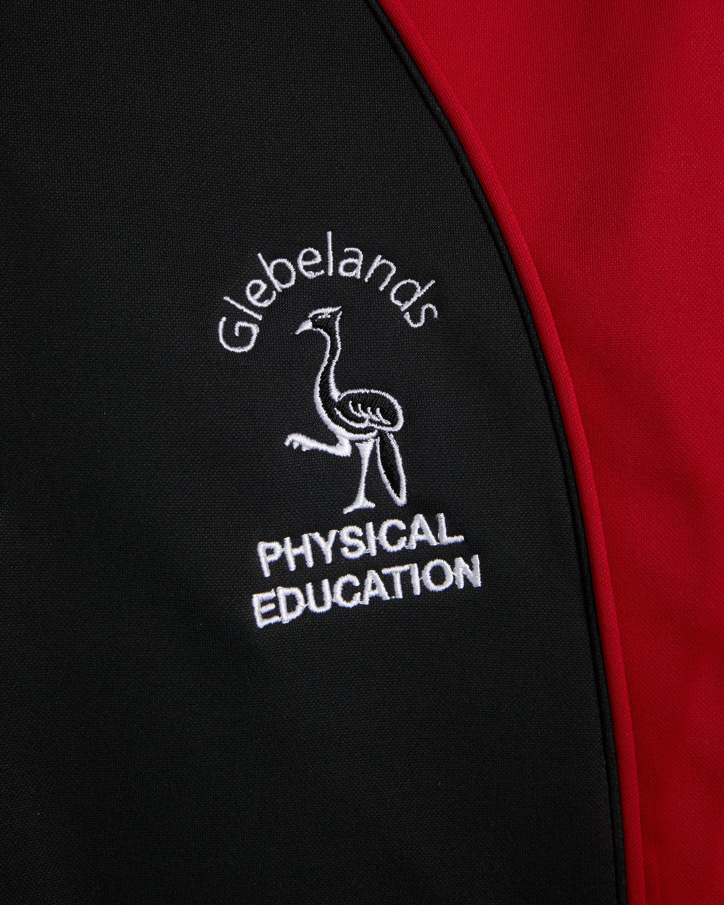 Unisex Black-Red Midlayer Track Top