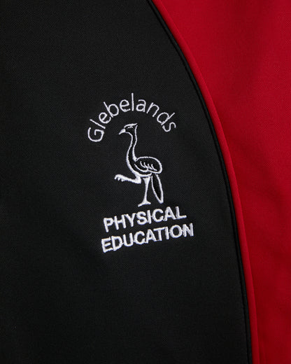 Unisex Black-Red Midlayer Track Top