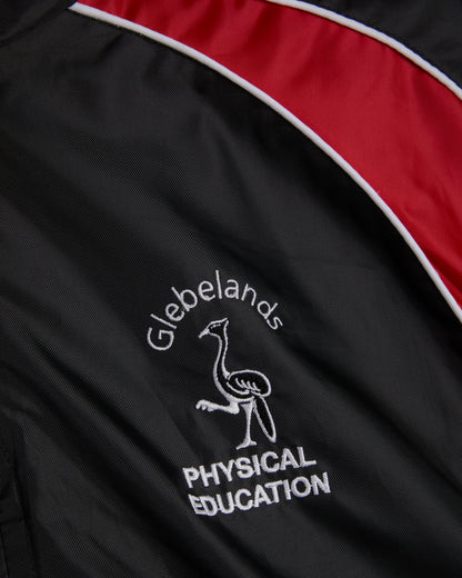 Unisex Black-Red Rain Jacket