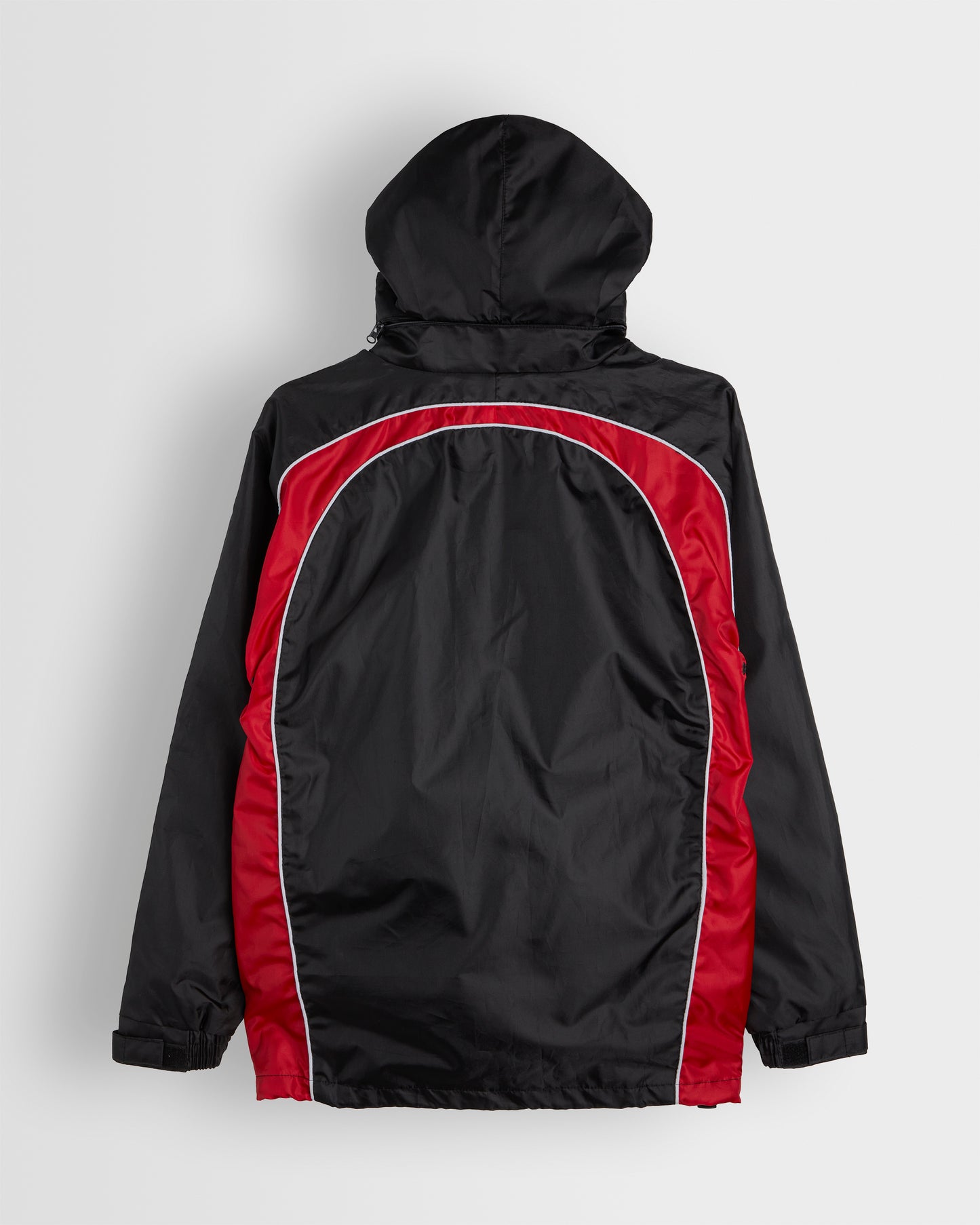 Unisex Black-Red Rain Jacket