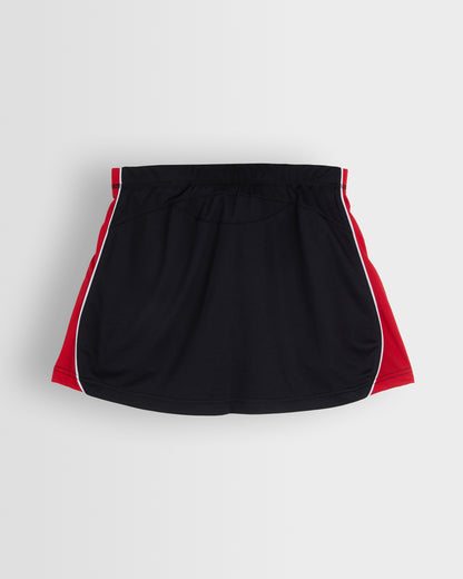 Girls Black-Red Skort
