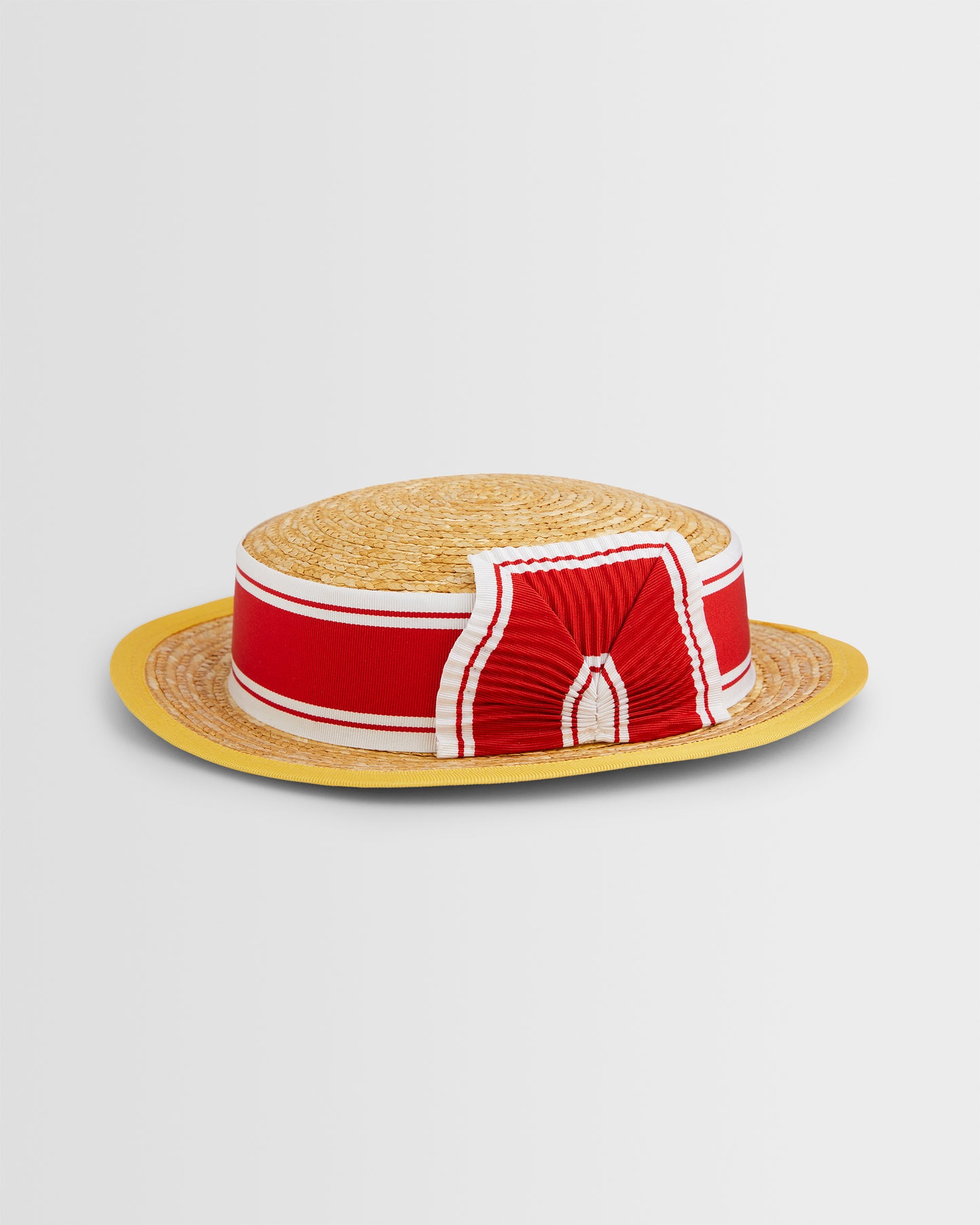 Girls Straw Boater