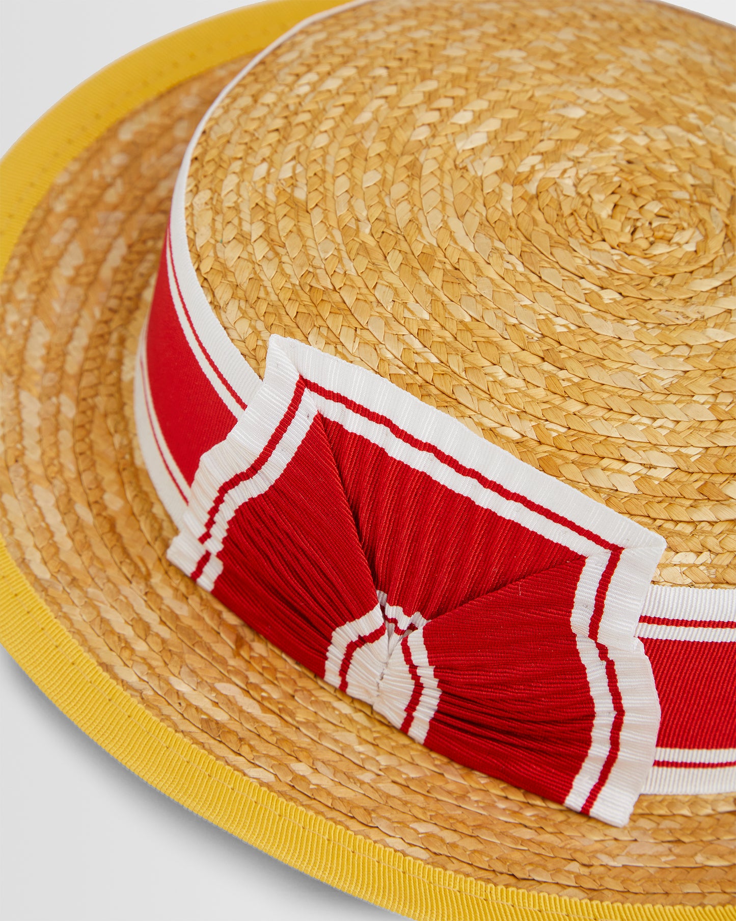 Girls Straw Boater