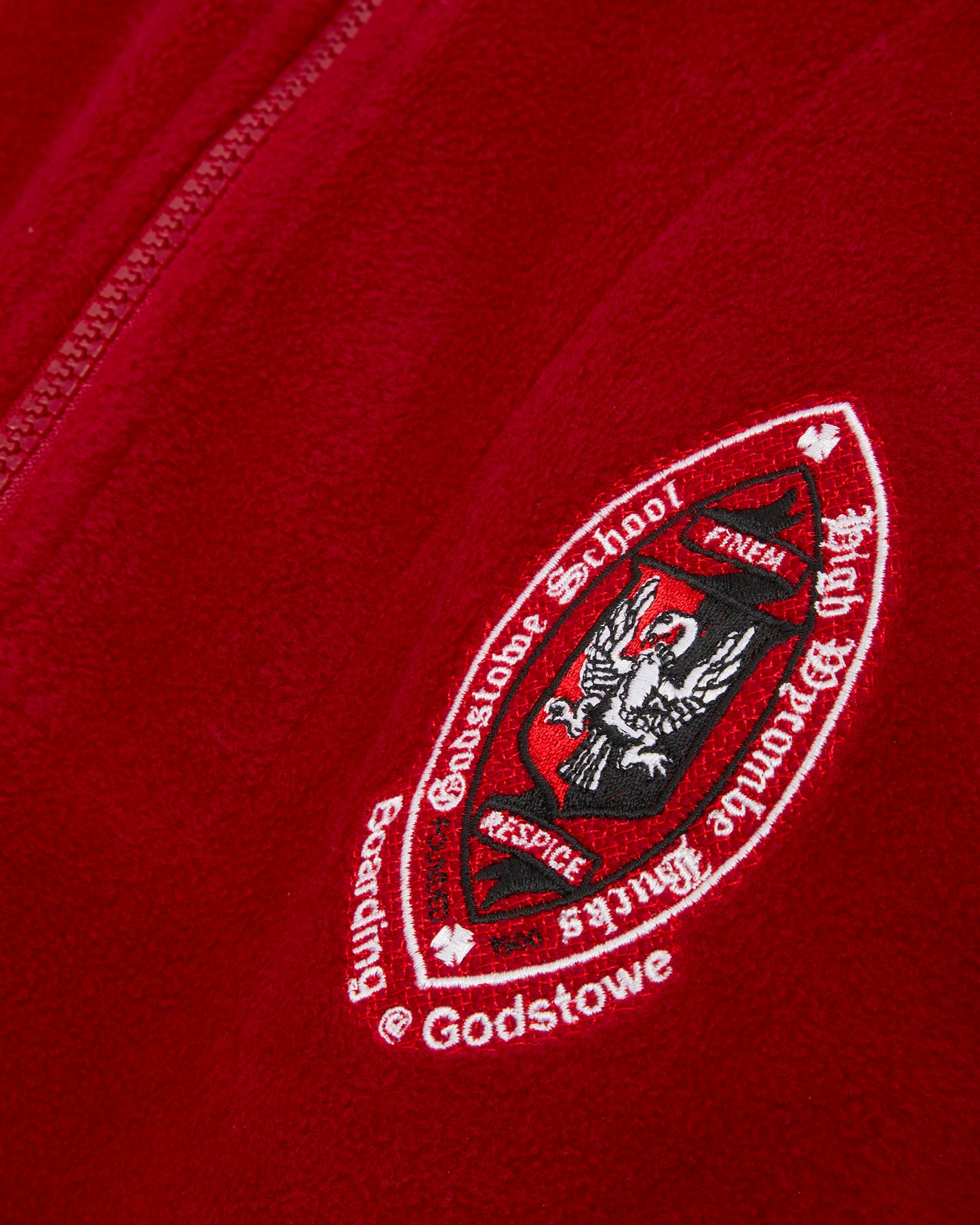 Girls Red Boarders Fleece