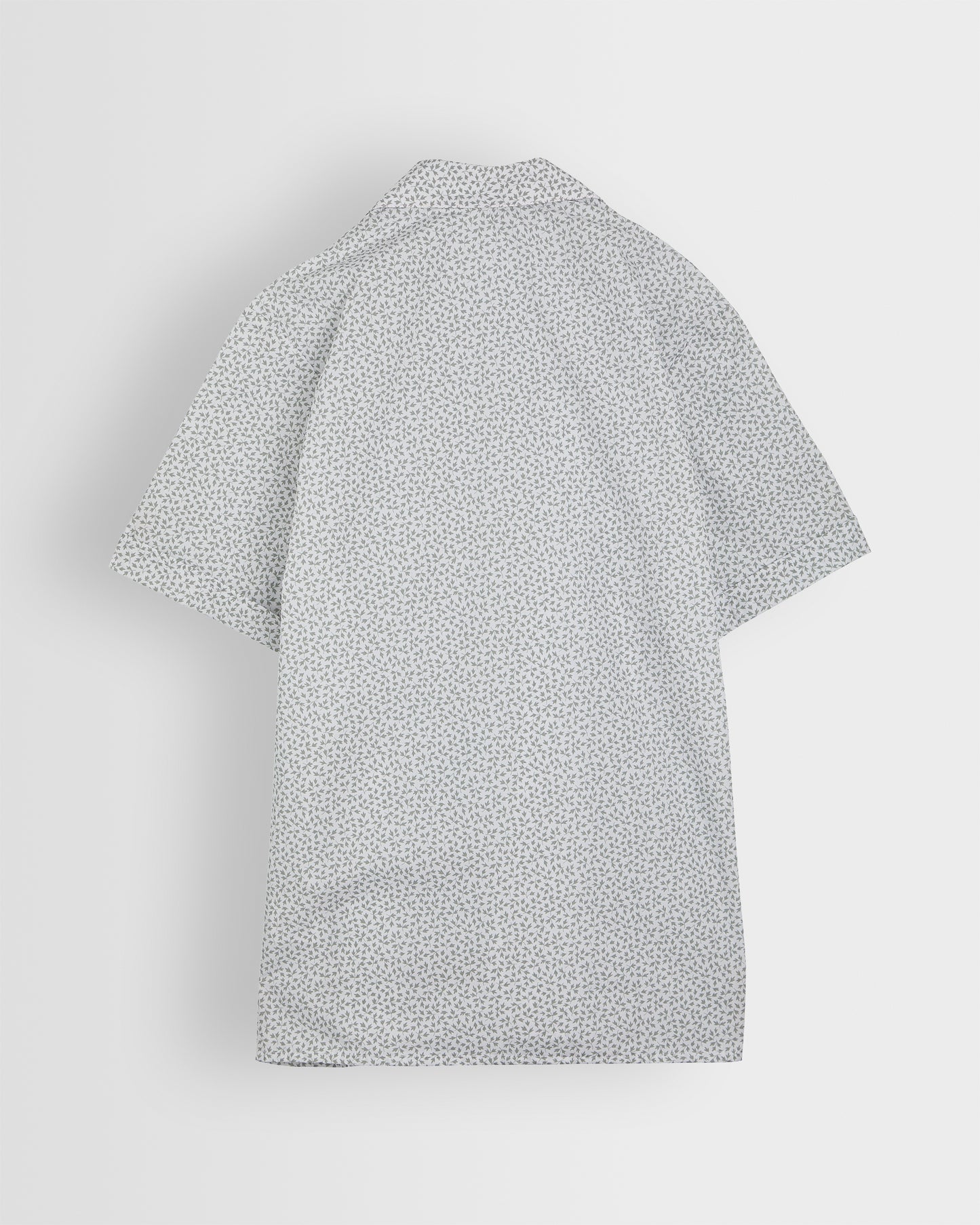 Girls Grey Leaf Blouse
