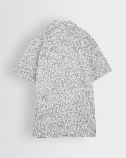 Girls Grey Leaf Blouse