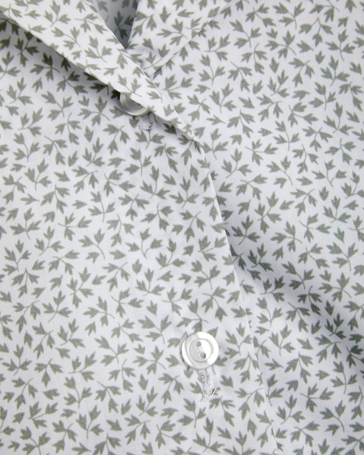 Girls Grey Leaf Blouse