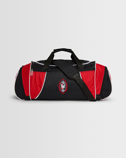 Girls Black/Red Sports Holdall