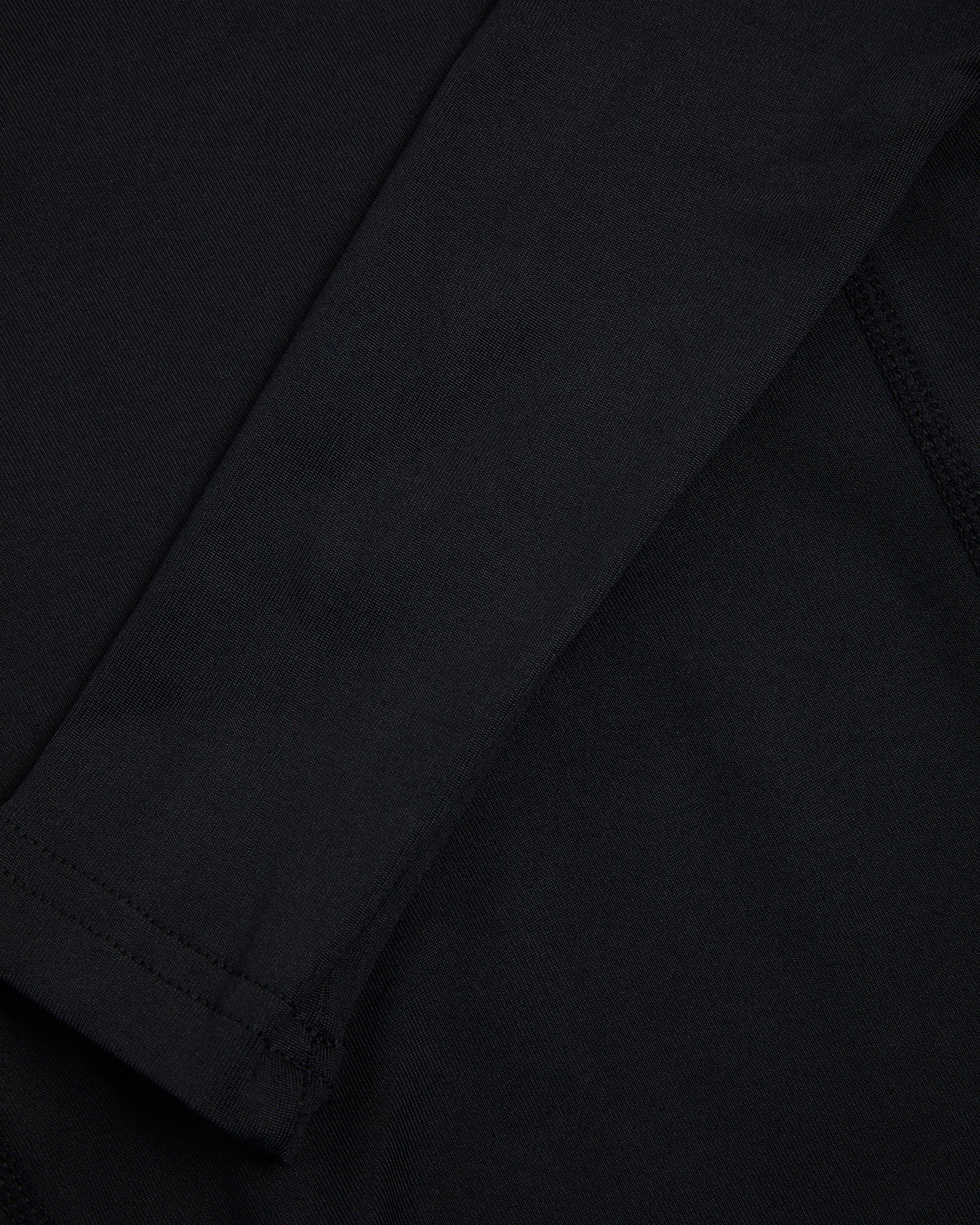 Sleeve close up of black baselayer