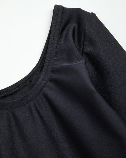 Girls Black-Red Leotard