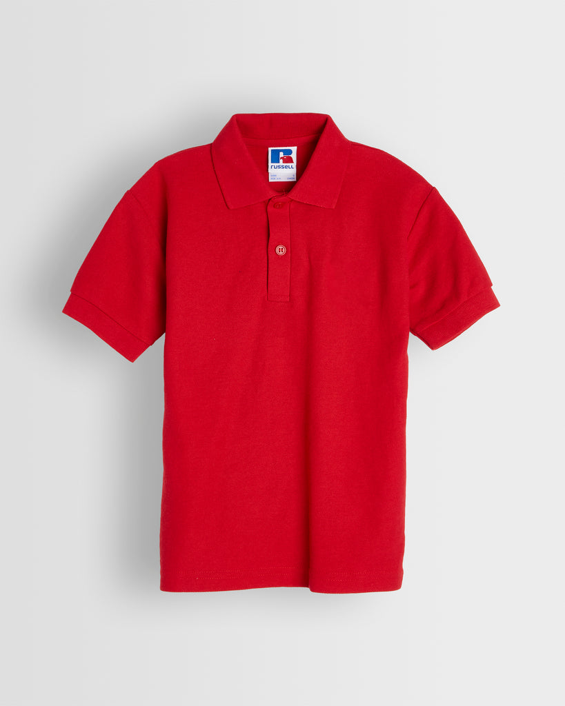 Unisex Red Polo Shirt