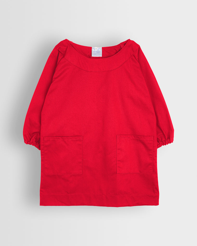 Unisex Red Lunch Overalls