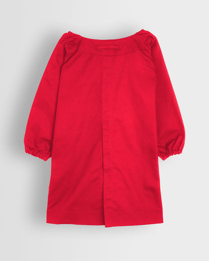 Unisex Red Lunch Overalls