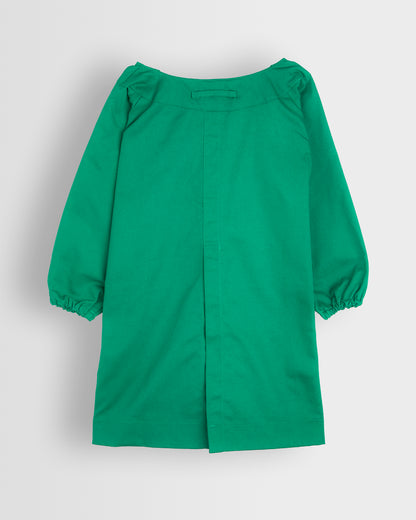Girls Green Overalls