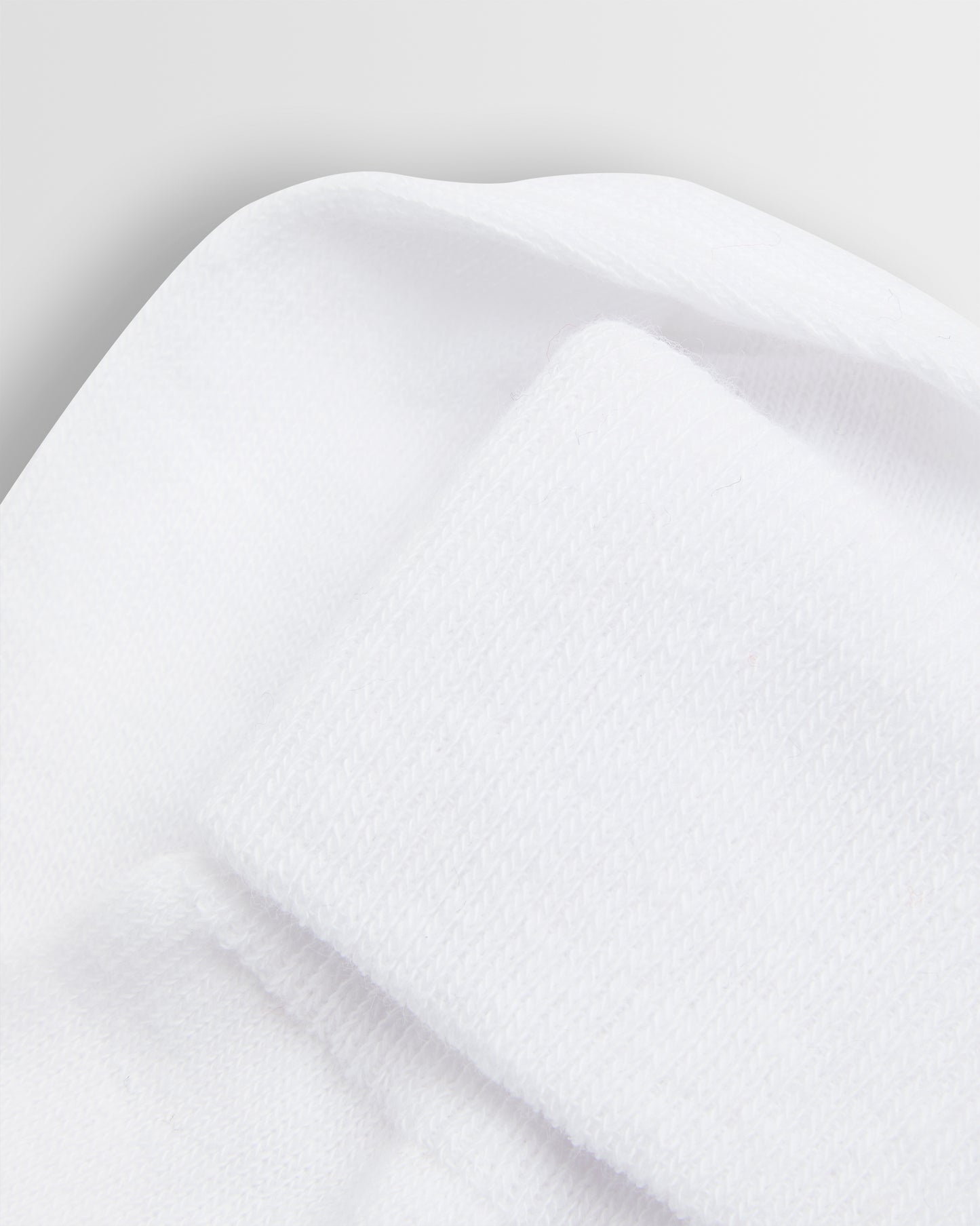 Girls White Short Socks