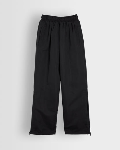 Girls Black Tracksuit Bottoms