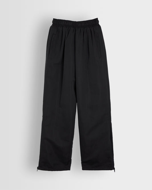 Girls Black Tracksuit Bottoms