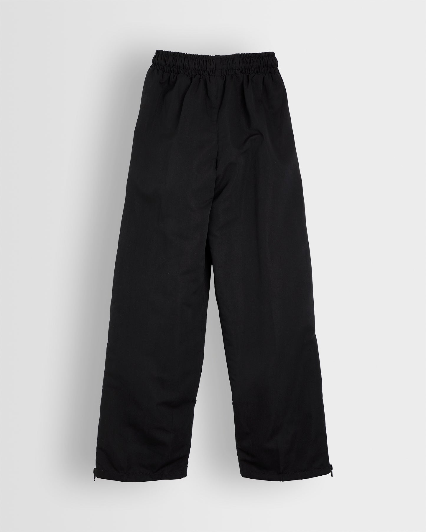 Girls Black Tracksuit Bottoms