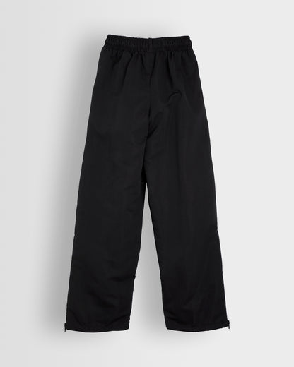 Girls Black Tracksuit Bottoms