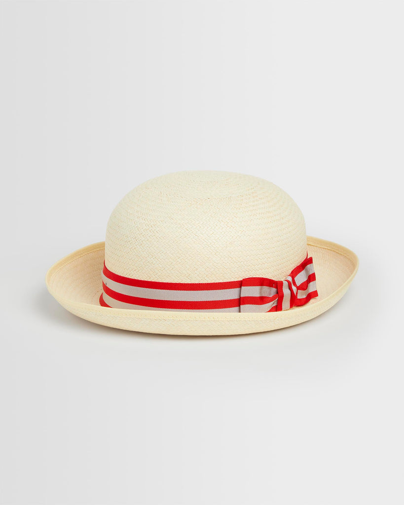 Girls Straw Panama Hat