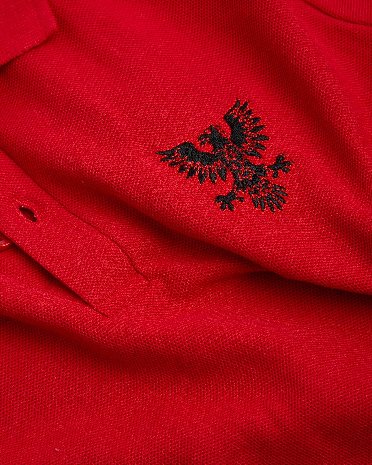 Unisex Red Polo Shirt