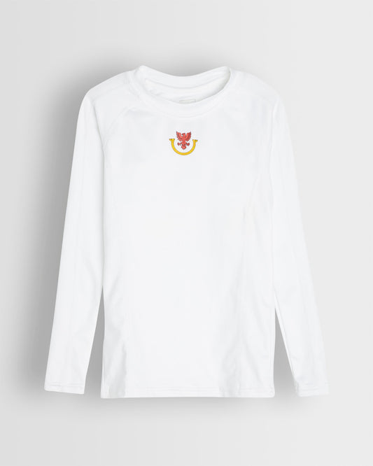 Girls White Baselayer