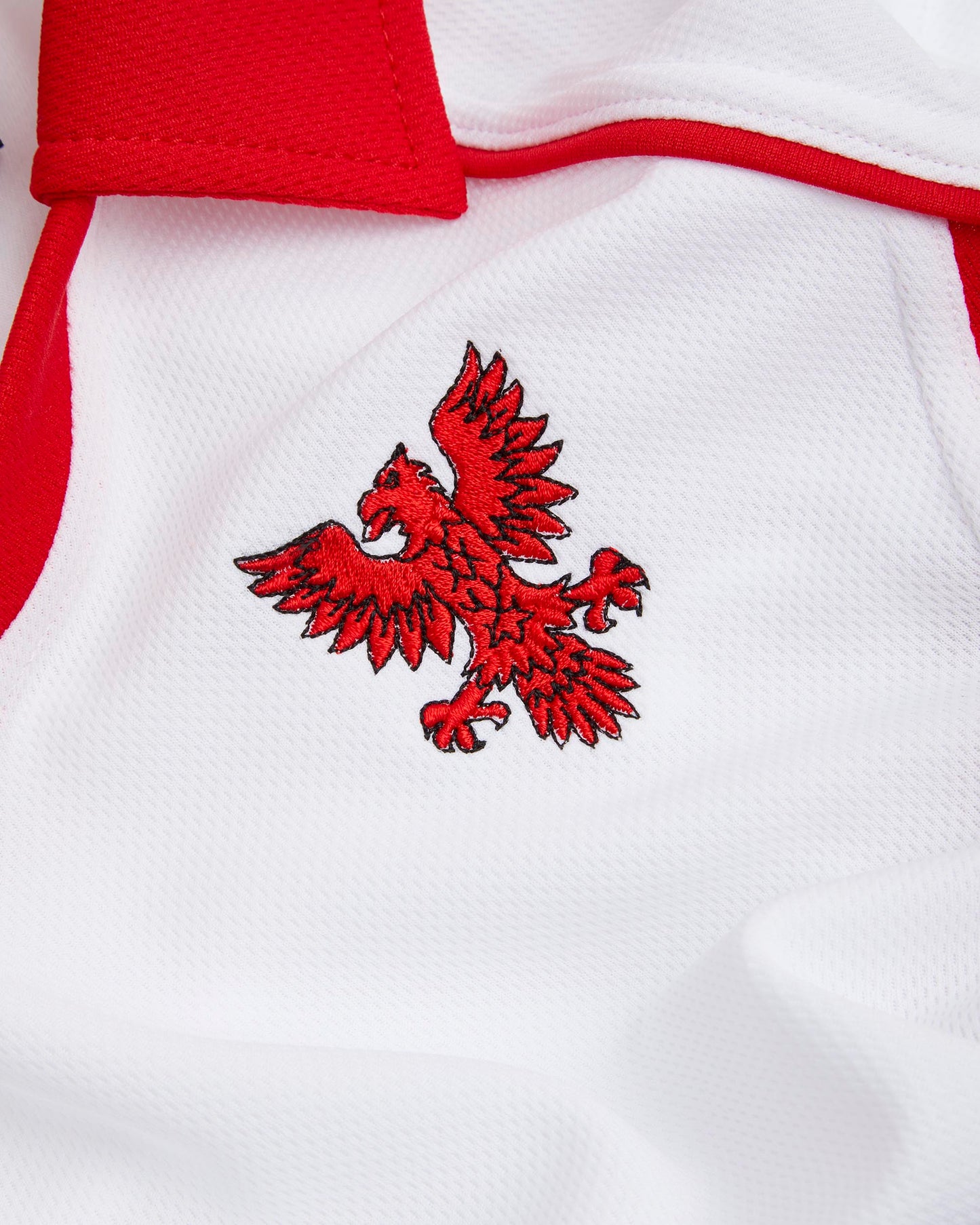 Girls White-Red Games Top